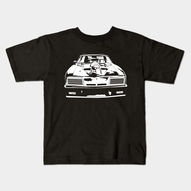 V8 Interceptor Kids T-Shirt by GrizzlyVisionStudio